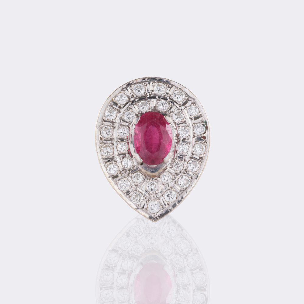 Turmalin-Brillant Cocktailring