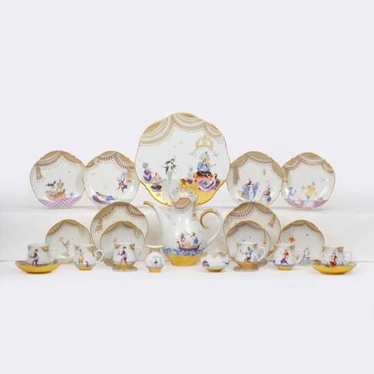 A Coffee Service 'A Thousand and One Nights'