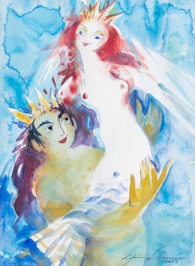 Neptun und Meerjungfrau