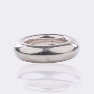 Breiter Silberarmreif