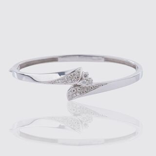 Armreif mit Brillant-Besatz