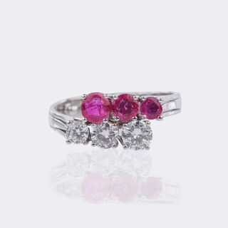 Rubin Brillant Ring