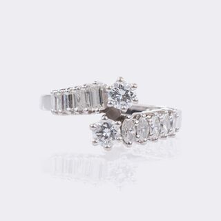 Moi-et-Toi Diamant Ring