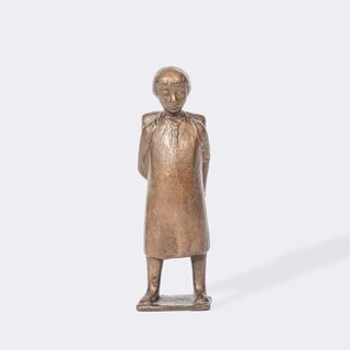 Schulmädchen mit Tornister