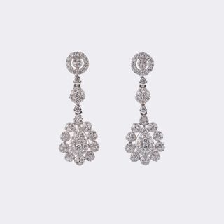 Paar Brillant Ohrhänger