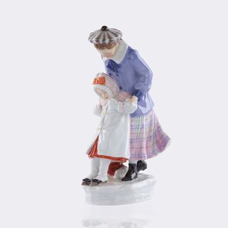 Der erste Schlittschuhlauf