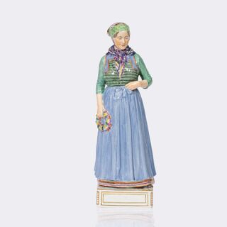 Frau in der Tracht von Refsnaes