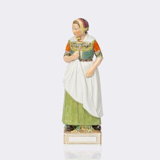 Frau in der Tracht von Falster