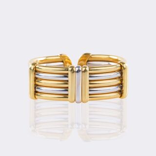 Breite Bicolor Armspange