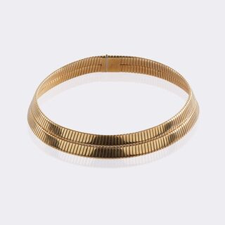 Doppelreihiges Collier 'Tubogas'