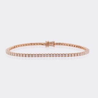 Feines Tennisarmband