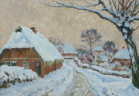 Hummelsbüttel im Schnee