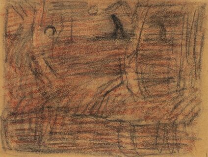 Mann auf dem Moordamm, Mondnacht