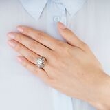 Solitaire diamond ring - image 5