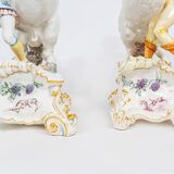 Paar großer Tafelaufsätze 'Rossebändiger' - Bild 3