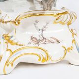 Paar großer Tafelaufsätze 'Rossebändiger' - Bild 5