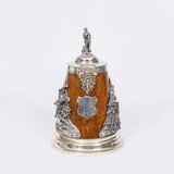 Großer Deckelhumpen mit Schlachtenszenen - Bild 3