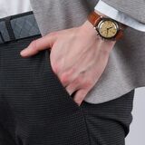 Äußerst seltene Herren-Armbanduhr 'Chronograph 13ZN' - Bild 6