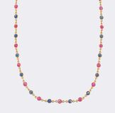 Rubin Saphir Kette - Bild 1