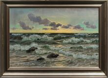 Sonnenuntergang über der Brandung - Bild 2