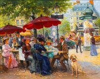 Straßencafé am Boulevard - Bild 1