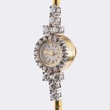 Vintage Damen-Armbanduhr mit Brillanten - Bild 2