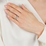 Moi-et-Toi Diamant Ring - Bild 3