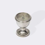 Reise-Silberkompass in Etui - Bild 1