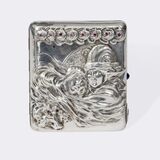 Russisches Jugendstil-Zigarettenetui - Bild 1