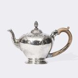 A Small George II Tea Pot - image 1