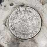 Seltener schlesischer Münzdeckelhumpen mit Dreibrüder-Talern - Bild 4