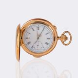 Feine Savonette mit Chronographen und Minutenrepetition - Bild 1