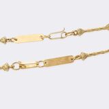 Künstlerisches Gold Collier mit Anhänger 'Madonna de Port Lligat' - Bild 4