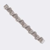 Vintage Goldarmband mit Brillant-Besatz - Bild 2