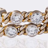 Higharat Diamond Curb Chain Bracelet - image 3