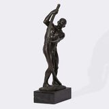 Imposante große Figur 'Bogenspanner' - Bild 2