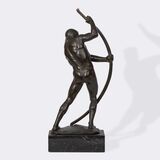 Imposante große Figur 'Bogenspanner' - Bild 3