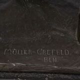 Imposante große Figur 'Bogenspanner' - Bild 5