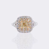 Fancy Diamant Ring - Bild 1