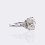 Hochkarätiger Solitär Ring - Bild 2