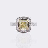 Fancy Diamant Ring - Bild 1