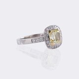 Fancy Diamant Ring - Bild 4