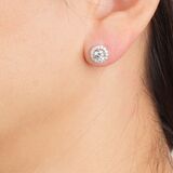 Paar Brillant Ohrstecker - Bild 2