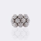 Brillant Ring mit Blüten - Bild 1