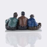 Große Gruppe 'Drei alte Volendamer Fischer' - Bild 2