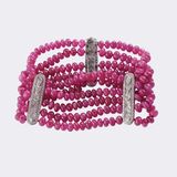 Rubin Brillant Armband - Bild 1