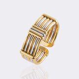 Breite Bicolor Armspange - Bild 2