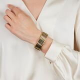 Breite Bicolor Armspange - Bild 5