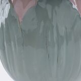 Jugendstil-Vase mit Blattrelief - Bild 3