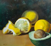 Stillleben mit Zitronen - Bild 1